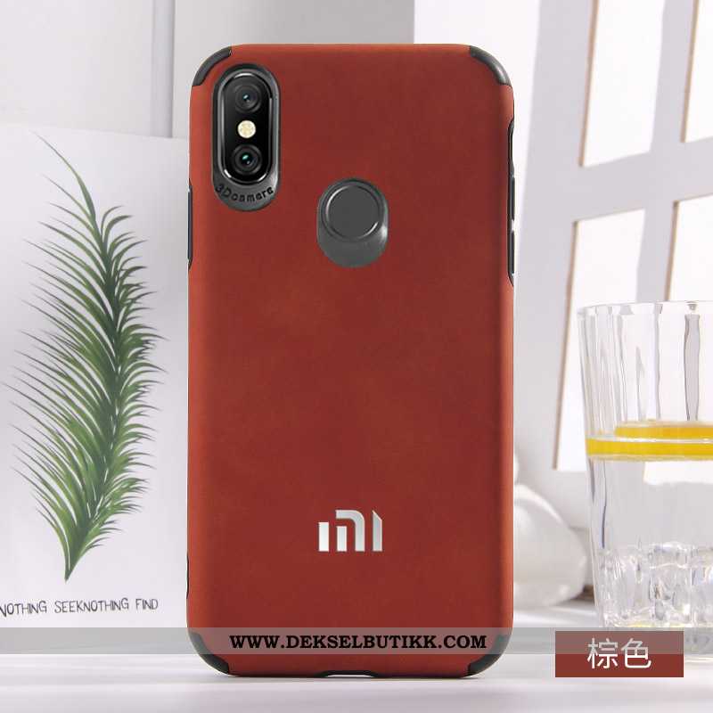 Etui Xiaomi Mi A2 Trend Kvalitet Beskyttelse Anti-fall Rød, Deksel Xiaomi Mi A2 Myke Til Salgs