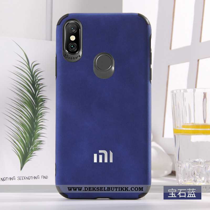 Etui Xiaomi Mi A2 Trend Kvalitet Beskyttelse Anti-fall Rød, Deksel Xiaomi Mi A2 Myke Til Salgs