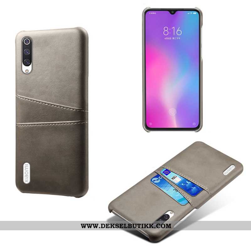 Etui Xiaomi Mi A3 Av Personlighet Mobiltelefon Deksel Skinndeksel Gul, Xiaomi Mi A3 Vintage Rabatt