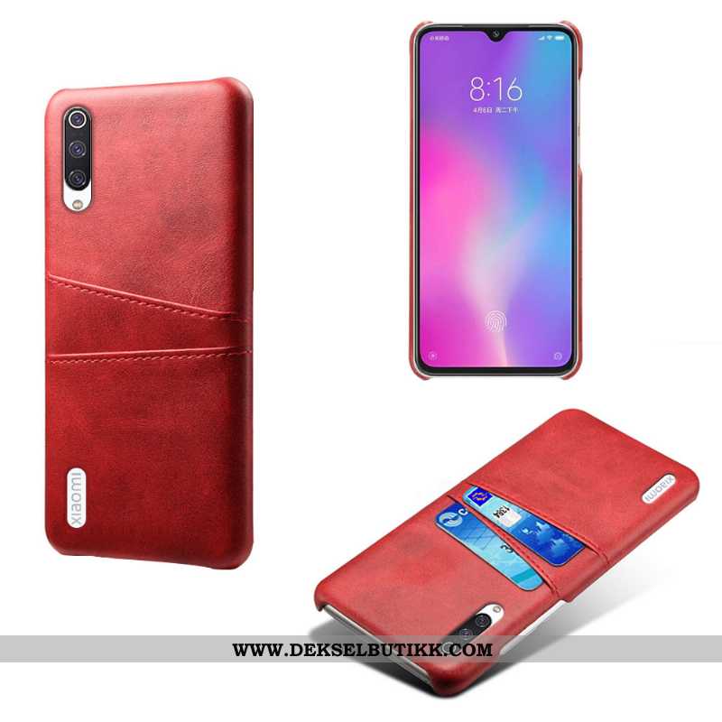 Etui Xiaomi Mi A3 Av Personlighet Mobiltelefon Deksel Skinndeksel Gul, Xiaomi Mi A3 Vintage Rabatt