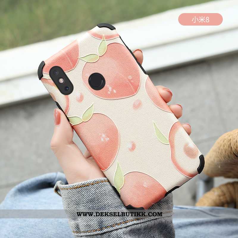 Etui Xiaomi Mi A3 Silikon Tynne Liten Ultra Rosa, Deksel Xiaomi Mi A3 Beskyttelse Rabatt