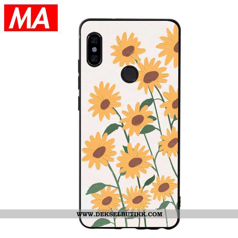 Etui Xiaomi Mi Max 3 Av Personlighet Silikon Fersk Blå, Deksel Xiaomi Mi Max 3 Kreativ Billige