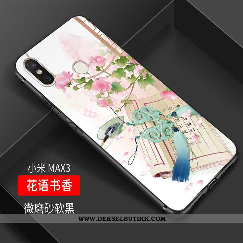 Etui Xiaomi Mi Max 3 Myke Kunst Liten Anti-fall Rosa, Deksel Xiaomi Mi Max 3 Silikon Butikk