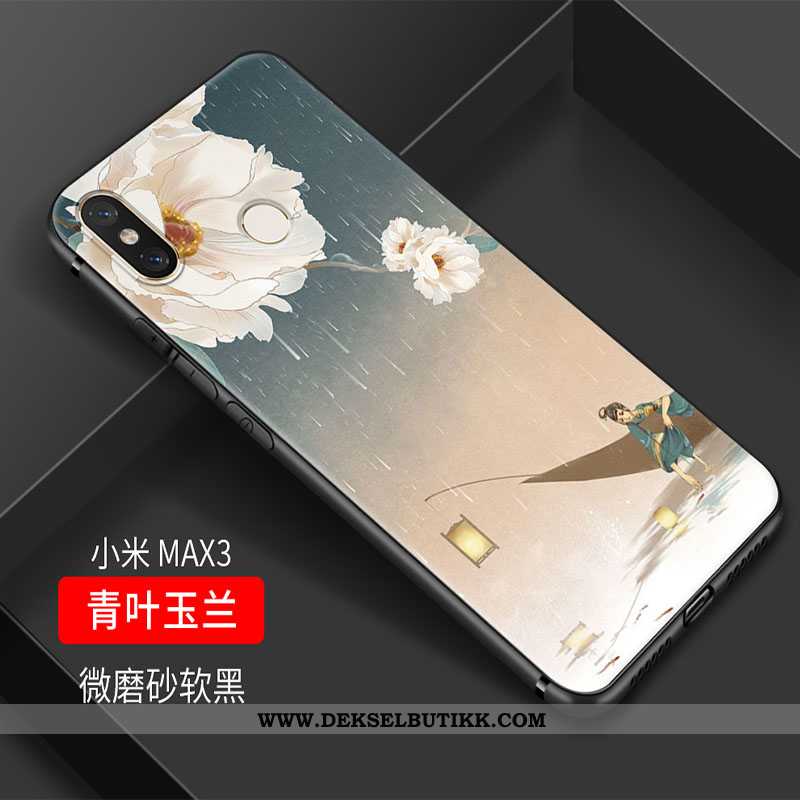 Etui Xiaomi Mi Max 3 Myke Kunst Liten Anti-fall Rosa, Deksel Xiaomi Mi Max 3 Silikon Butikk