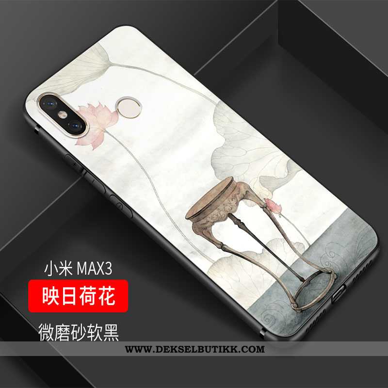 Etui Xiaomi Mi Max 3 Myke Kunst Liten Anti-fall Rosa, Deksel Xiaomi Mi Max 3 Silikon Butikk