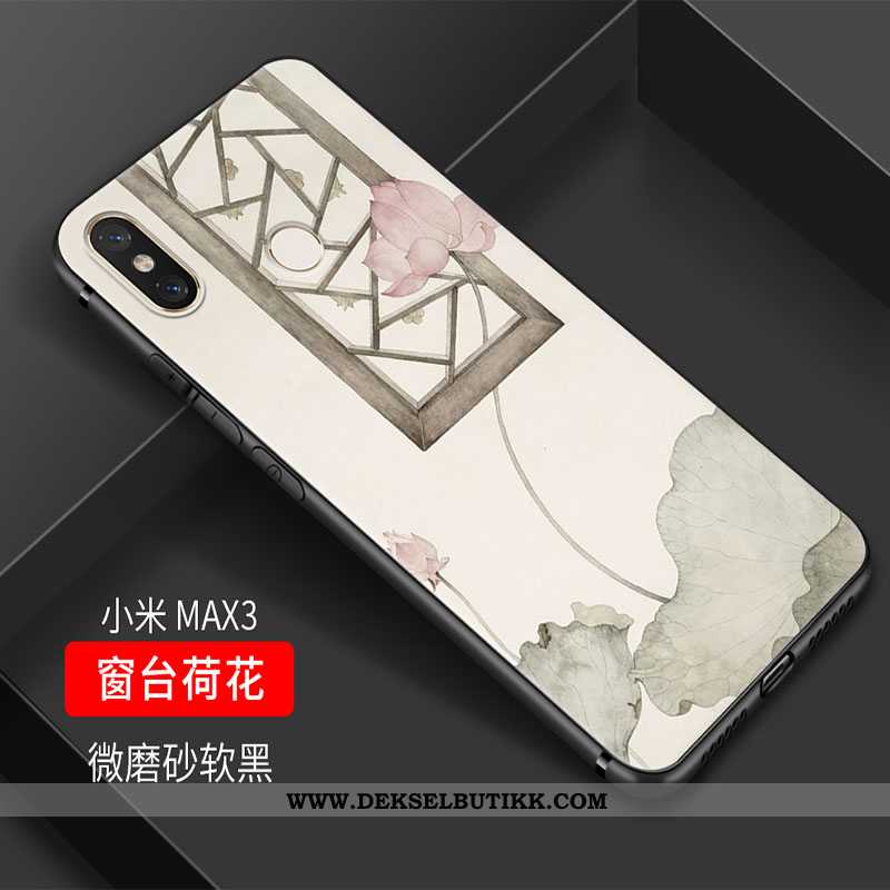 Etui Xiaomi Mi Max 3 Myke Kunst Liten Anti-fall Rosa, Deksel Xiaomi Mi Max 3 Silikon Butikk