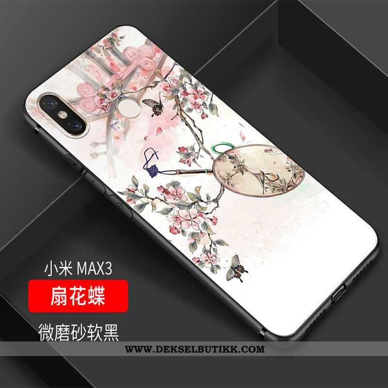 Etui Xiaomi Mi Max 3 Myke Kunst Liten Anti-fall Rosa, Deksel Xiaomi Mi Max 3 Silikon Butikk