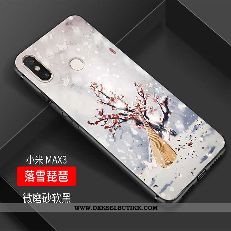 Etui Xiaomi Mi Max 3 Myke Kunst Liten Anti-fall Rosa, Deksel Xiaomi Mi Max 3 Silikon Butikk