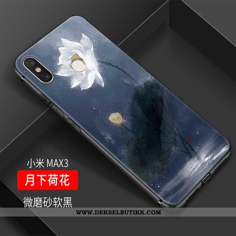 Etui Xiaomi Mi Max 3 Myke Kunst Liten Anti-fall Rosa, Deksel Xiaomi Mi Max 3 Silikon Butikk