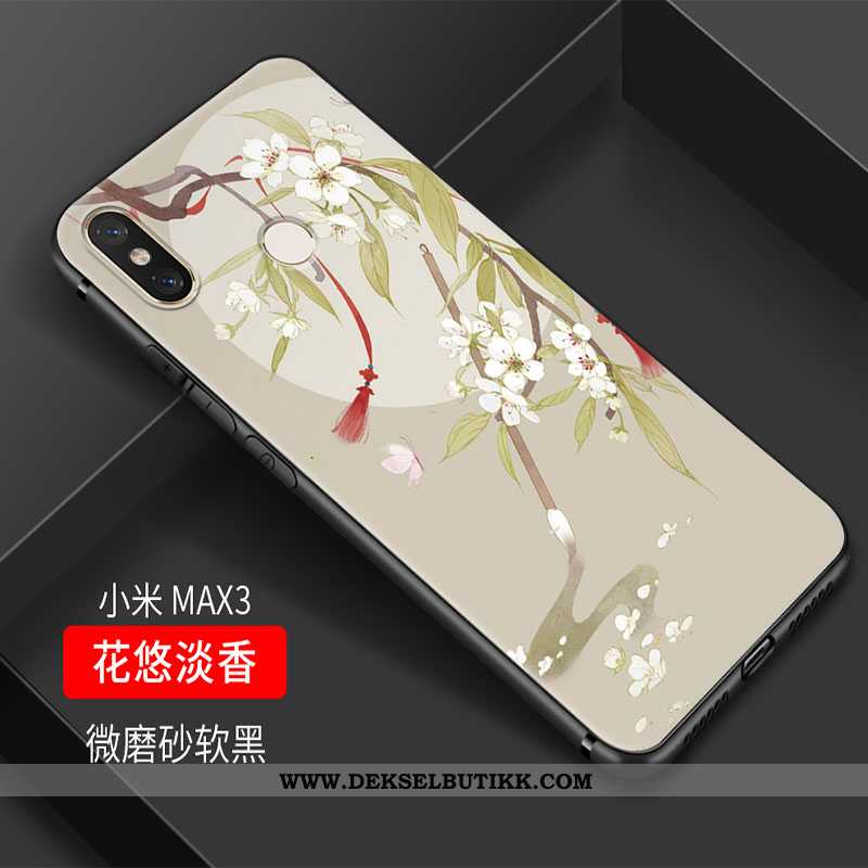 Etui Xiaomi Mi Max 3 Myke Kunst Liten Anti-fall Rosa, Deksel Xiaomi Mi Max 3 Silikon Butikk