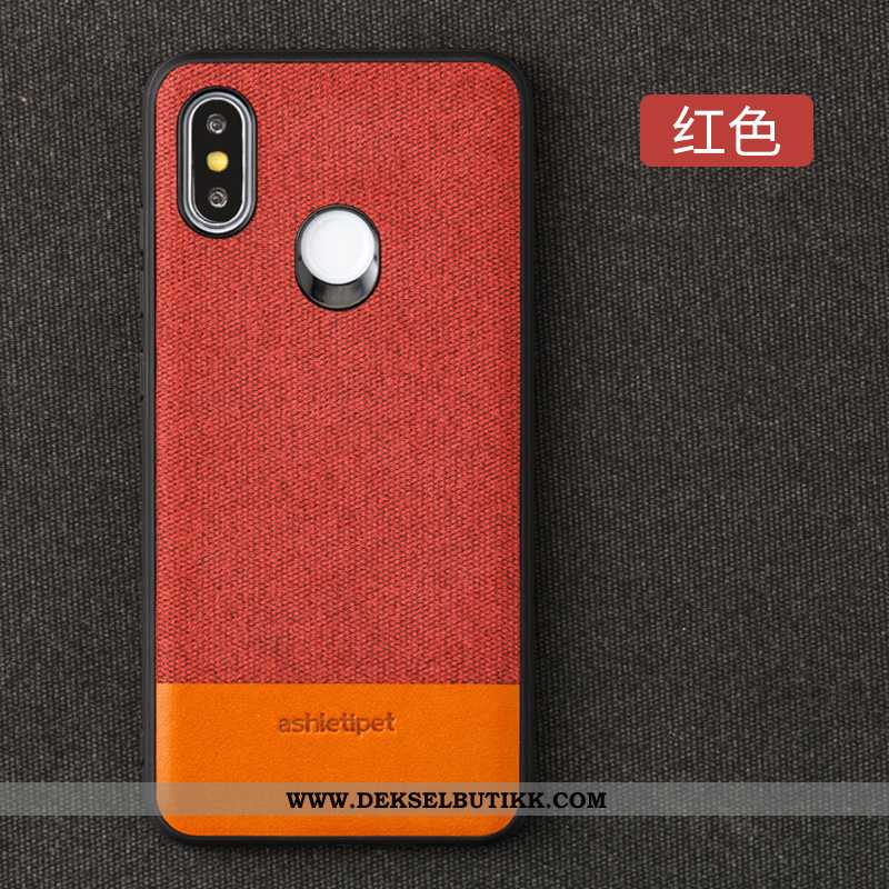 Etui Xiaomi Mi Max 3 Skinndeksel Mobiltelefon Liten Rød, Deksel Xiaomi Mi Max 3 Beskyttelse Rabatt