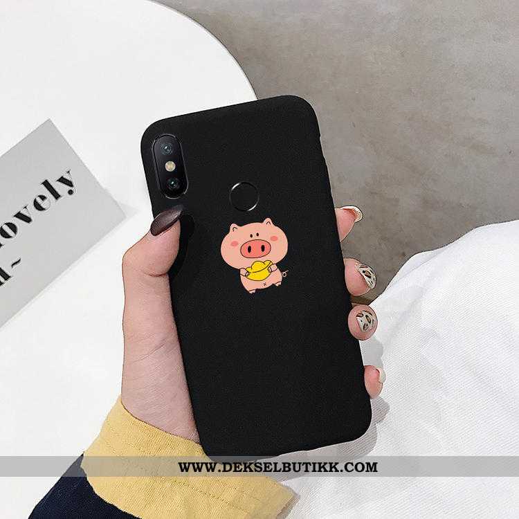 Etui Xiaomi Mi Max 3 Tynne Rød Cartoon Ultra Burgunder, Deksel Xiaomi Mi Max 3 Myke Billige