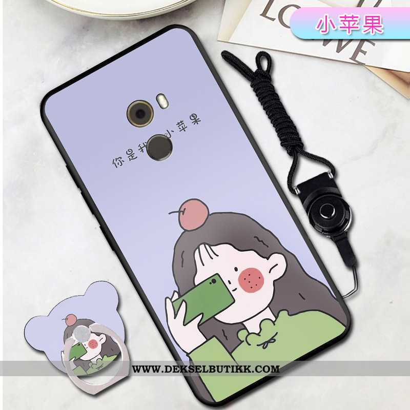 Etui Xiaomi Mi Mix 2 Kreativ Mote Mobiltelefon Liten Blå, Deksel Xiaomi Mi Mix 2 Cartoon Billig