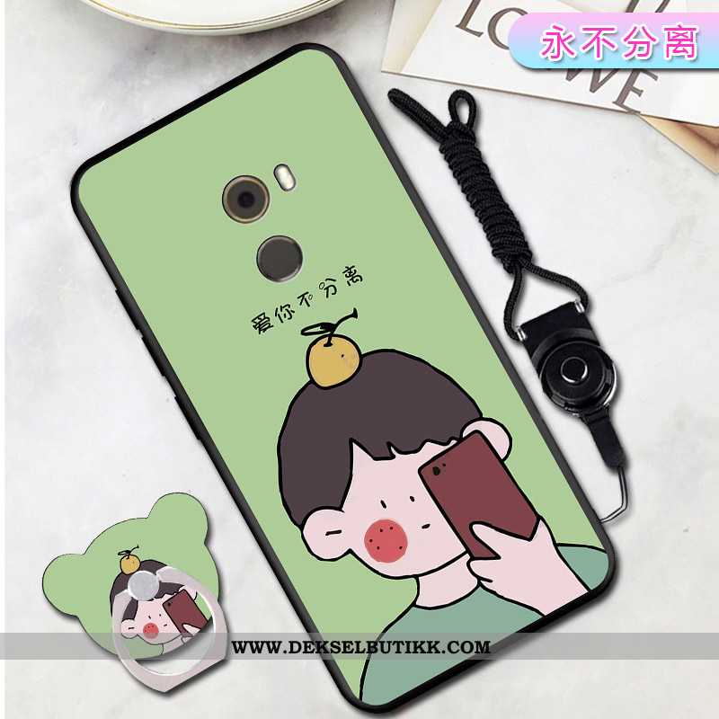 Etui Xiaomi Mi Mix 2 Kreativ Mote Mobiltelefon Liten Blå, Deksel Xiaomi Mi Mix 2 Cartoon Billig