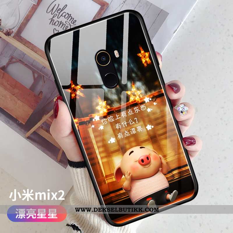 Etui Xiaomi Mi Mix 2 Ultra Av Personlighet Nye Rosa, Deksel Xiaomi Mi Mix 2 Tynne Billig