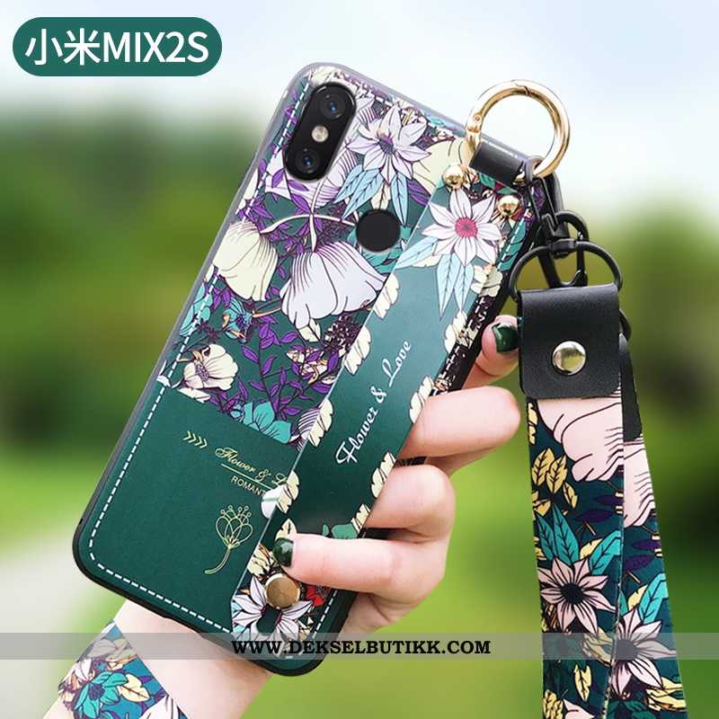 Etui Xiaomi Mi Mix 2s Silikon Tynne Myke Trend Blå, Deksel Xiaomi Mi Mix 2s Beskyttelse Tilbud