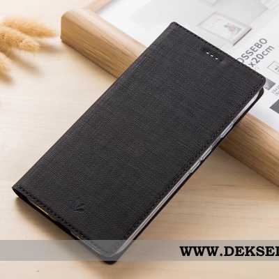 Etui Xiaomi Mi Mix 2s Skinndeksel Folio Liten Mobiltelefon Svart, Deksel Xiaomi Mi Mix 2s Mønster På