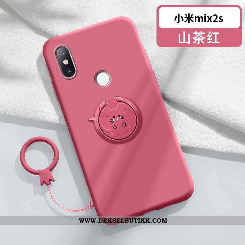 Etui Xiaomi Mi Mix 2s Vakker Anti-fall Ring Nye Mørkeblå, Deksel Xiaomi Mi Mix 2s Ultra Butikk