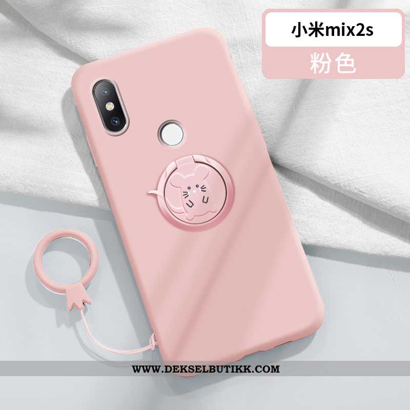 Etui Xiaomi Mi Mix 2s Vakker Anti-fall Ring Nye Mørkeblå, Deksel Xiaomi Mi Mix 2s Ultra Butikk