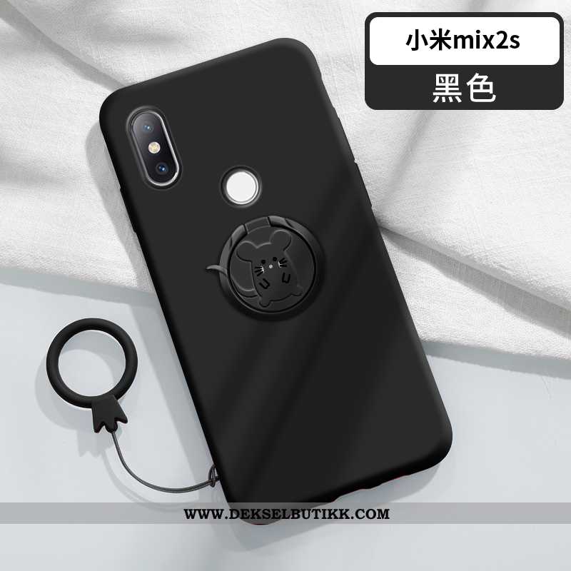 Etui Xiaomi Mi Mix 2s Vakker Anti-fall Ring Nye Mørkeblå, Deksel Xiaomi Mi Mix 2s Ultra Butikk