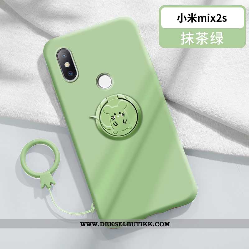 Etui Xiaomi Mi Mix 2s Vakker Anti-fall Ring Nye Mørkeblå, Deksel Xiaomi Mi Mix 2s Ultra Butikk