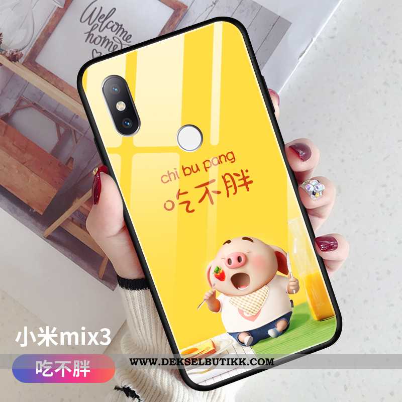 Etui Xiaomi Mi Mix 3 Cartoon Gul Lovers Av Personlighet, Deksel Xiaomi Mi Mix 3 Vakker Tilbud