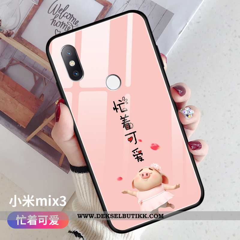 Etui Xiaomi Mi Mix 3 Cartoon Gul Lovers Av Personlighet, Deksel Xiaomi Mi Mix 3 Vakker Tilbud