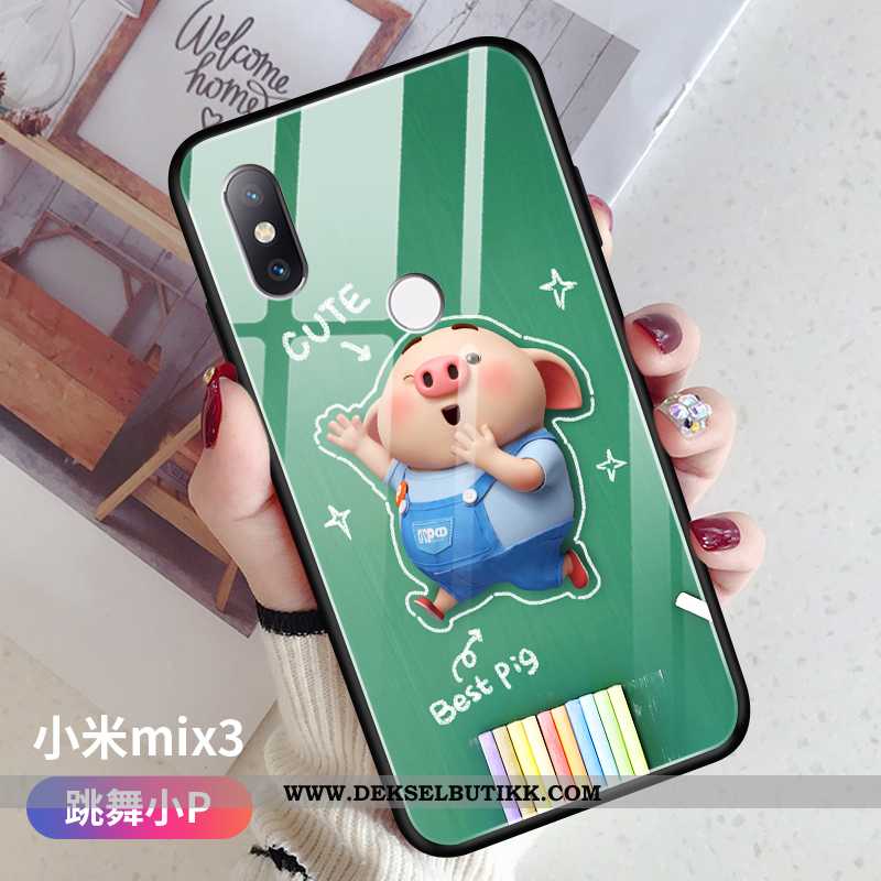 Etui Xiaomi Mi Mix 3 Cartoon Gul Lovers Av Personlighet, Deksel Xiaomi Mi Mix 3 Vakker Tilbud