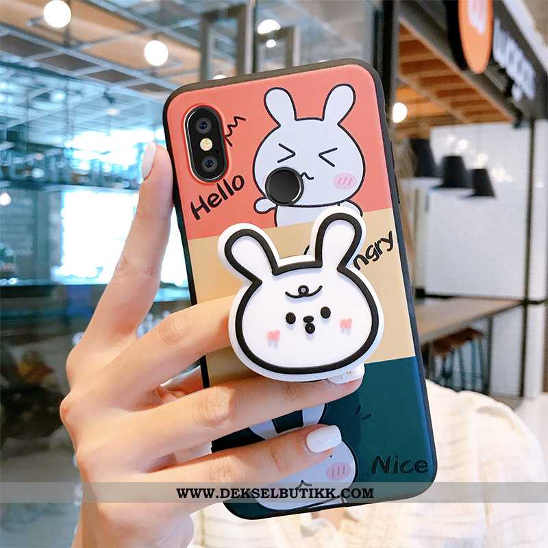 Etui Xiaomi Mi Mix 3 Kreativ Liten Net Red Anti-fall Rosa, Deksel Xiaomi Mi Mix 3 Cartoon Tilbud