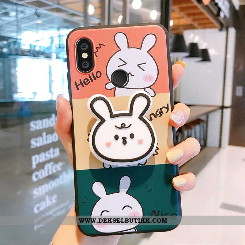 Etui Xiaomi Mi Mix 3 Kreativ Liten Net Red Anti-fall Rosa, Deksel Xiaomi Mi Mix 3 Cartoon Tilbud