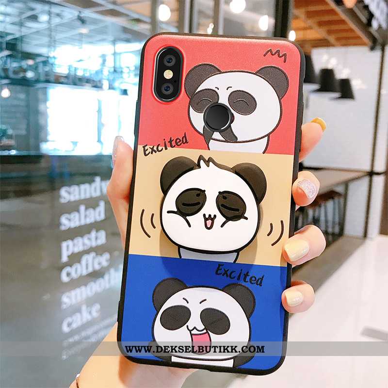 Etui Xiaomi Mi Mix 3 Kreativ Liten Net Red Anti-fall Rosa, Deksel Xiaomi Mi Mix 3 Cartoon Tilbud