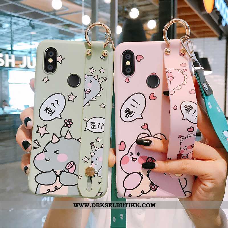 Etui Xiaomi Mi Mix 3 Silikon Rosa Kreativ Liten, Deksel Xiaomi Mi Mix 3 Beskyttelse Tilbud