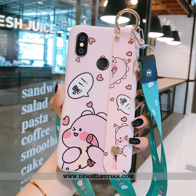 Etui Xiaomi Mi Mix 3 Silikon Rosa Kreativ Liten, Deksel Xiaomi Mi Mix 3 Beskyttelse Tilbud