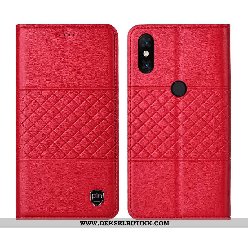 Etui Xiaomi Mi Mix 3 Skinndeksel Folio Mobiltelefon Alt Inkludert Brun, Deksel Xiaomi Mi Mix 3 Besky