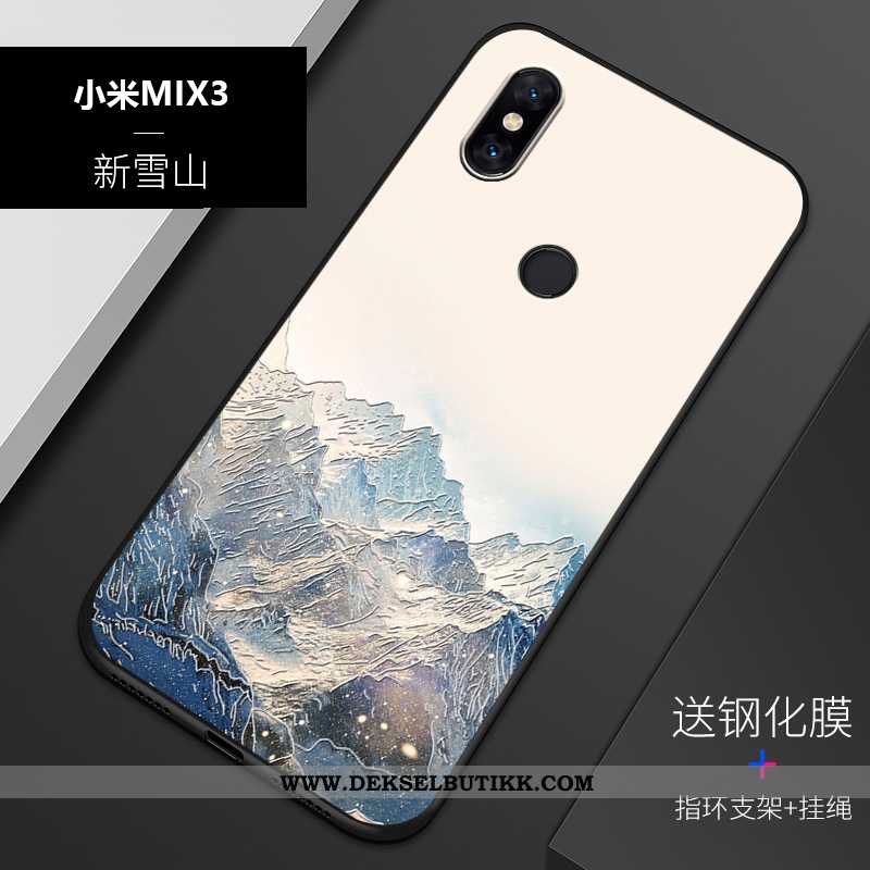 Etui Xiaomi Mi Mix 3 Trend Av Personlighet Blå, Deksel Xiaomi Mi Mix 3 Myke Tilbud