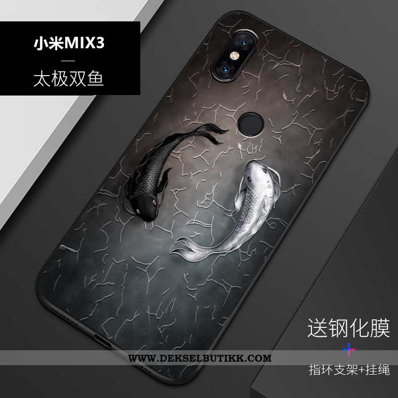 Etui Xiaomi Mi Mix 3 Trend Av Personlighet Blå, Deksel Xiaomi Mi Mix 3 Myke Tilbud