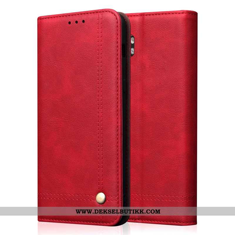 Etui Xiaomi Mi Note 10 Classic Liten Folio Svart, Deksel Xiaomi Mi Note 10 Beskyttelse Butikk