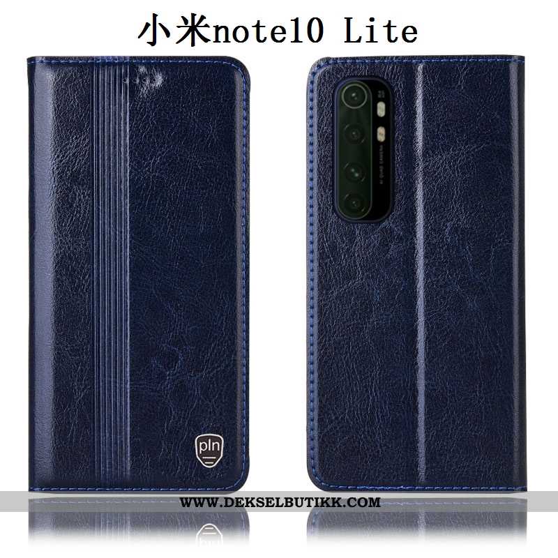 Etui Xiaomi Mi Note 10 Lite Beskyttelse Folio Alt Inkludert Ungdom Svart, Deksel Xiaomi Mi Note 10 L