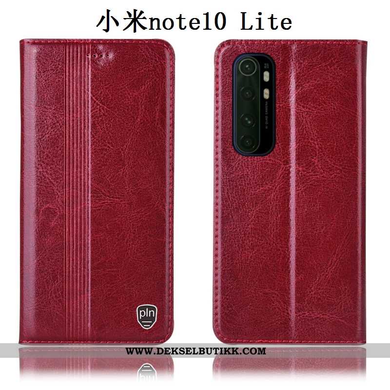 Etui Xiaomi Mi Note 10 Lite Beskyttelse Folio Alt Inkludert Ungdom Svart, Deksel Xiaomi Mi Note 10 L