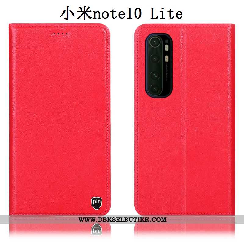 Etui Xiaomi Mi Note 10 Lite Beskyttelse Liten Gul Deksel, Xiaomi Mi Note 10 Lite Skinn Salg