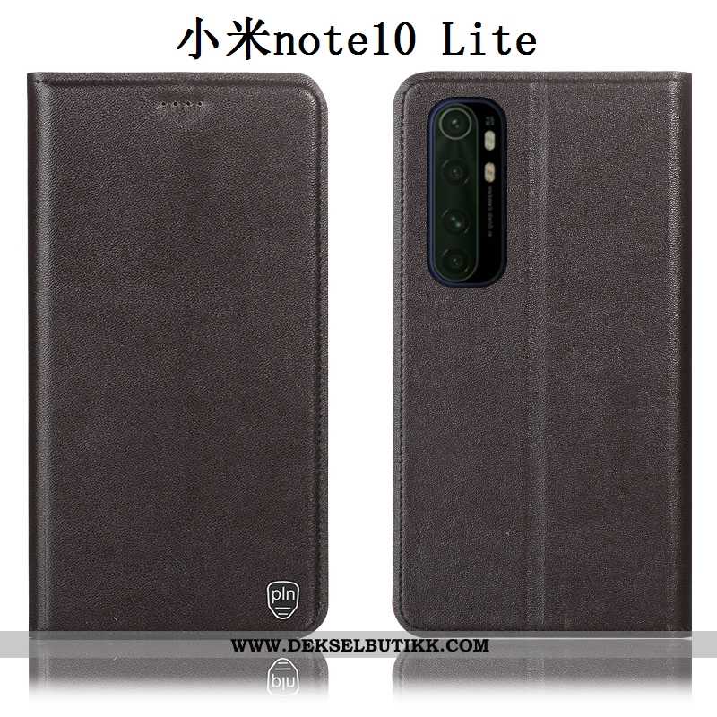 Etui Xiaomi Mi Note 10 Lite Beskyttelse Liten Gul Deksel, Xiaomi Mi Note 10 Lite Skinn Salg