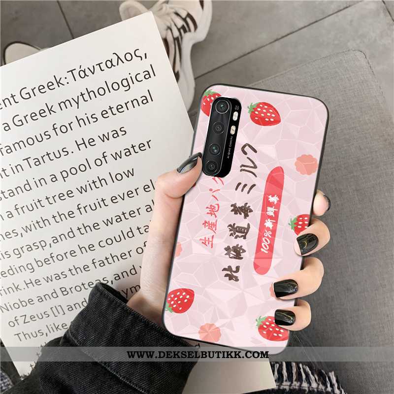 Etui Xiaomi Mi Note 10 Lite Kreativ Ungdom Mobiltelefon Av Personlighet Rosa, Deksel Xiaomi Mi Note 