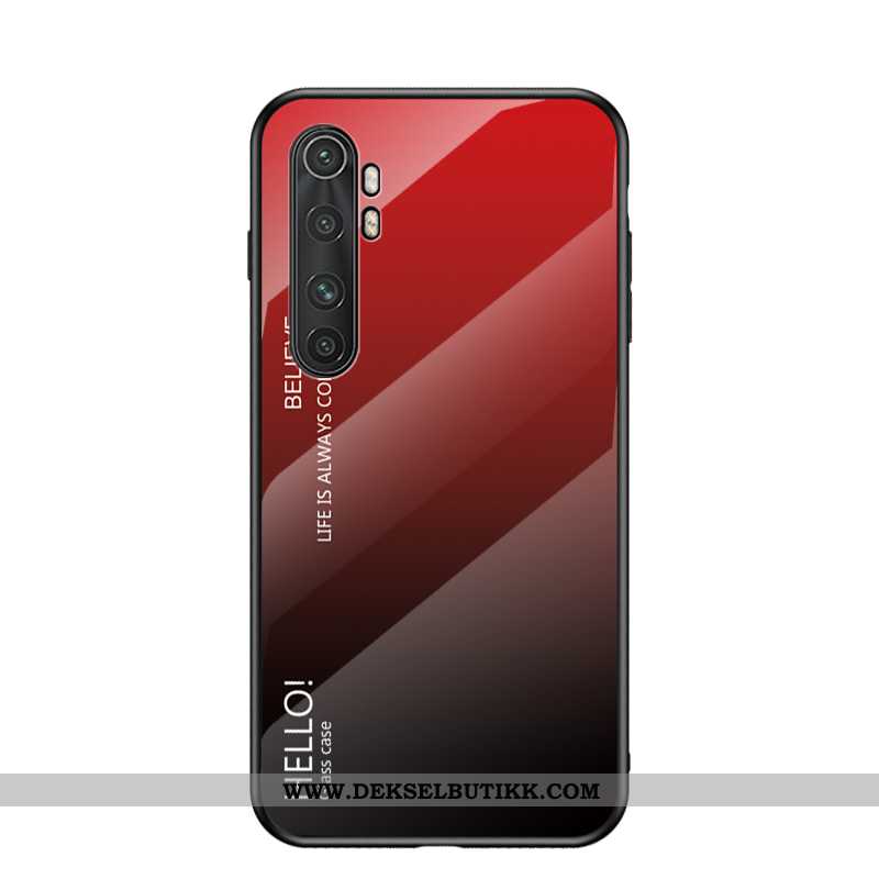 Etui Xiaomi Mi Note 10 Lite Myke Hard Net Red Lilla, Deksel Xiaomi Mi Note 10 Lite Silikon Til Salgs