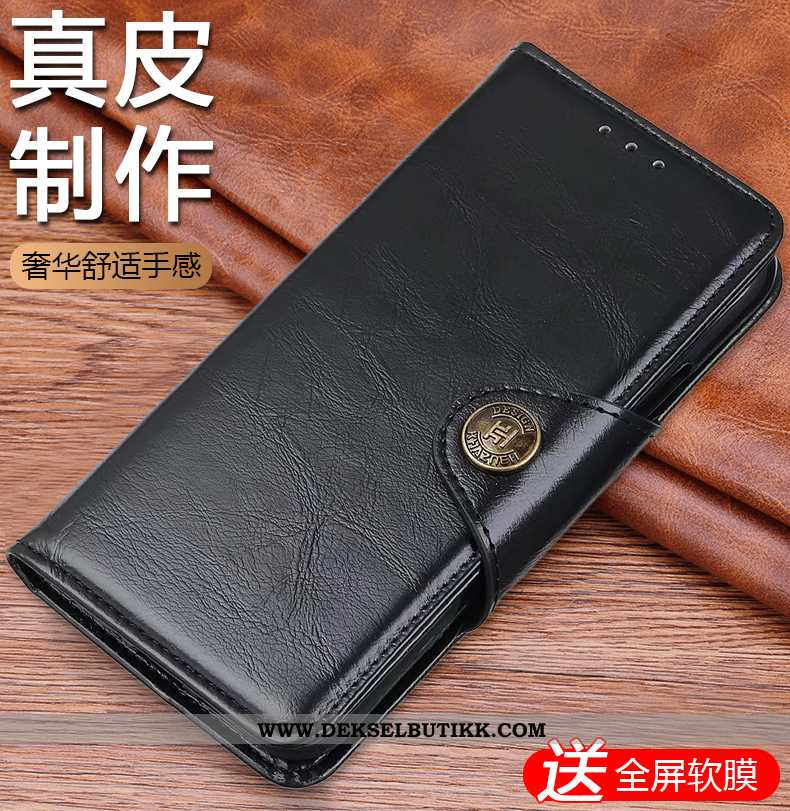 Etui Xiaomi Mi Note 10 Lite Skjermbeskytter Mobiltelefon Clamshell Deksel Brun, Xiaomi Mi Note 10 Li