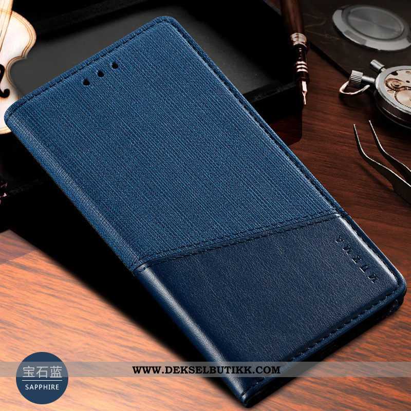 Etui Xiaomi Mi Note 10 Skinndeksel Clamshell Brett Mobiltelefon Svart, Deksel Xiaomi Mi Note 10 Raba