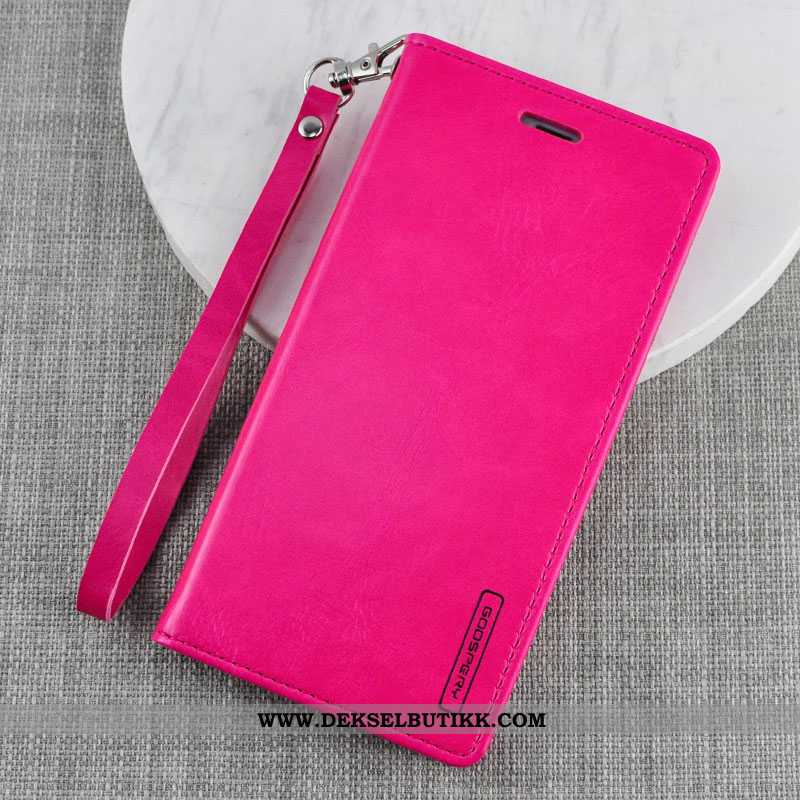 Etui Xiaomi Mi Note 10 Tynne Clamshell Rød Alt Inkludert Rosa, Deksel Xiaomi Mi Note 10 Myke Tilbud