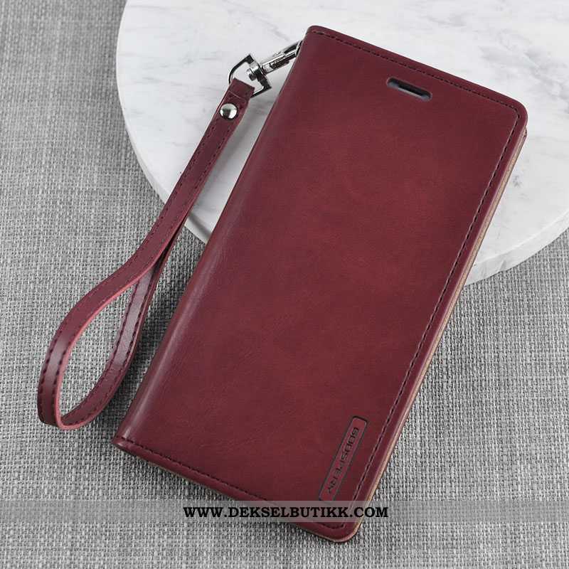 Etui Xiaomi Mi Note 10 Tynne Clamshell Rød Alt Inkludert Rosa, Deksel Xiaomi Mi Note 10 Myke Tilbud