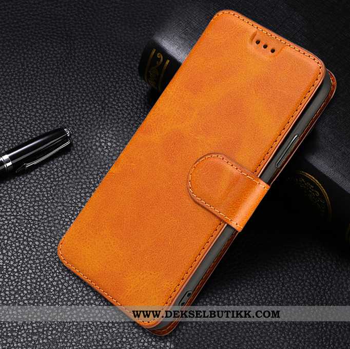 Etui Xiaomi Mi Note 10 Tynne Ultra Anti-fall Enkel Gul, Deksel Xiaomi Mi Note 10 Beskyttelse Billige