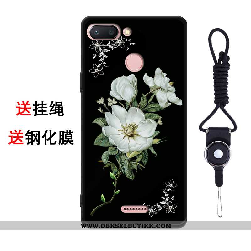 Etui Xiaomi Redmi 6 Cartoon Deksel Myke Student Rosa, Xiaomi Redmi 6 Trend Rabatt