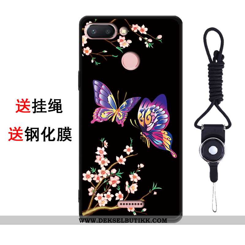 Etui Xiaomi Redmi 6 Cartoon Deksel Myke Student Rosa, Xiaomi Redmi 6 Trend Rabatt